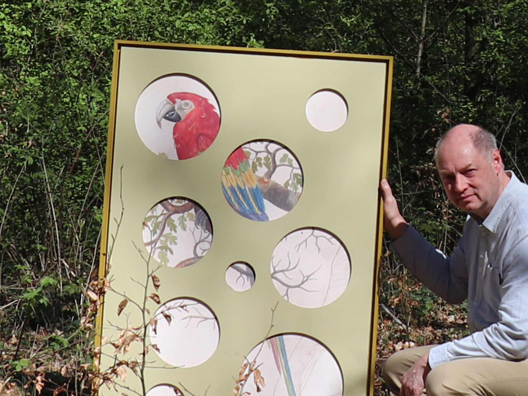 Kees Jan Bosch maakt kunst als wanddecoratie. Een kunstwerk aan de muur is prachtig. Fleur je muren op met onze wanddecoratie!